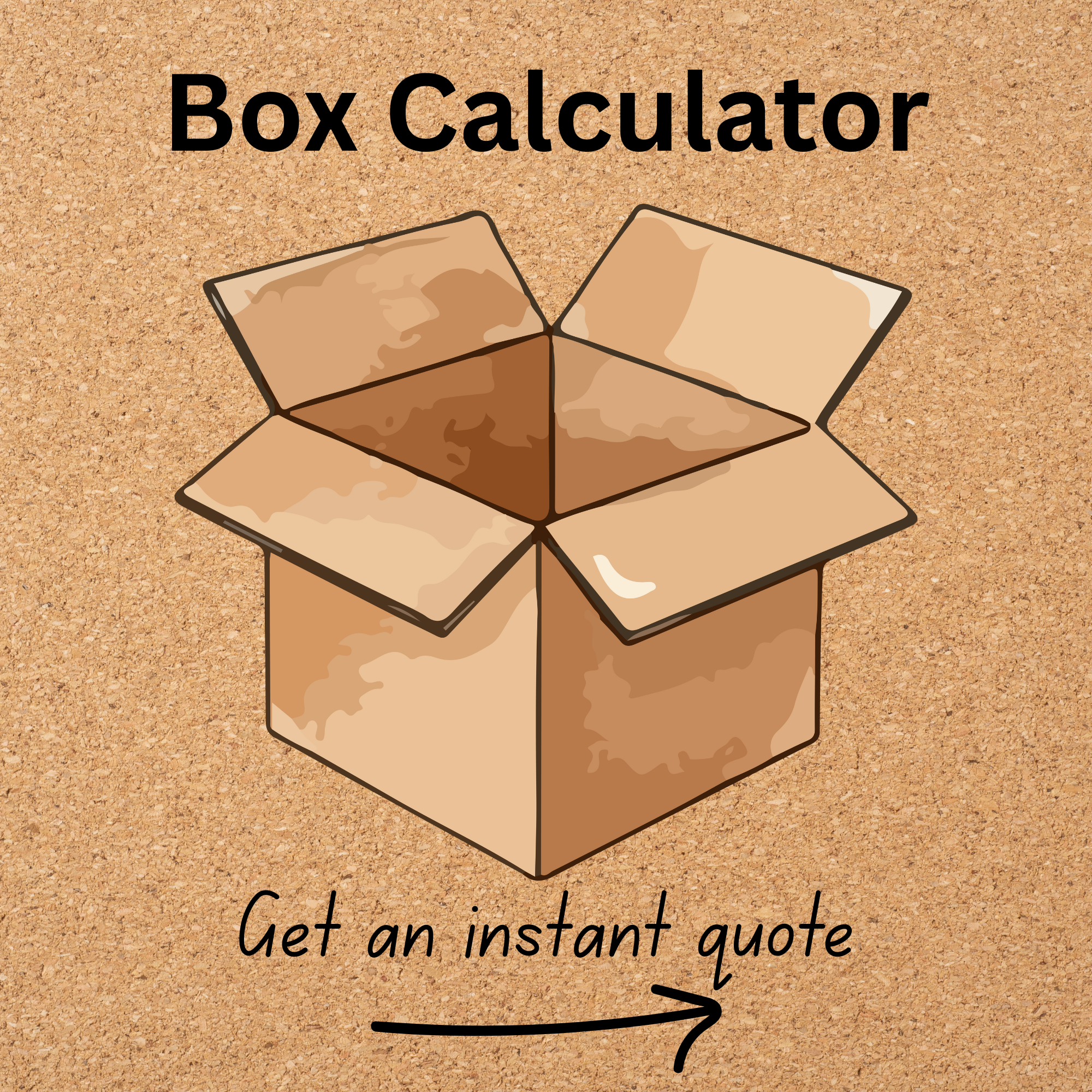 Custom Box calculator for an instant quote