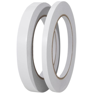 Double Sided Tape (50mm x 50m) & (6mm x 20m) - Tapes for DIY Craft, Gift, Photos, Documents, and etc!