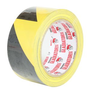 Hazard Warning Tape – 50mm x 33m (2-Inch) - Available in Yellow and Black & White and Red