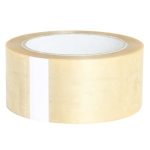 Extra Strong Easy Tear PVC Tape 48mm x 66m (Brown / Clear) - Strong Packaging Tape