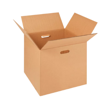 Handle holes in the box