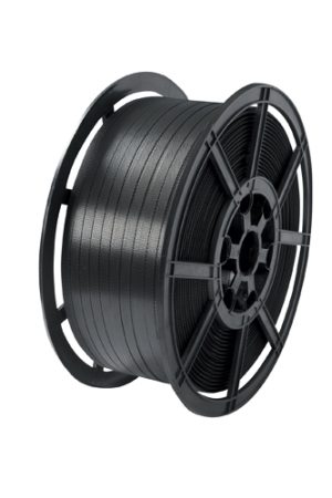 12mm x 1000mtr Plastic Strapping on Plastic Reel